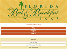 Tablet Screenshot of florida-inns.com